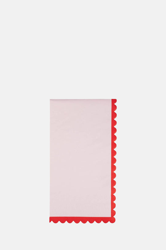 Ripple Edge Paper Dinner Napkins