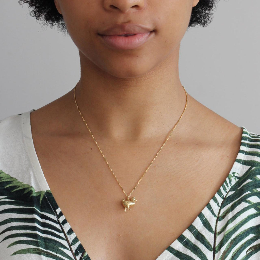 A.M. Dodo Necklace Silver