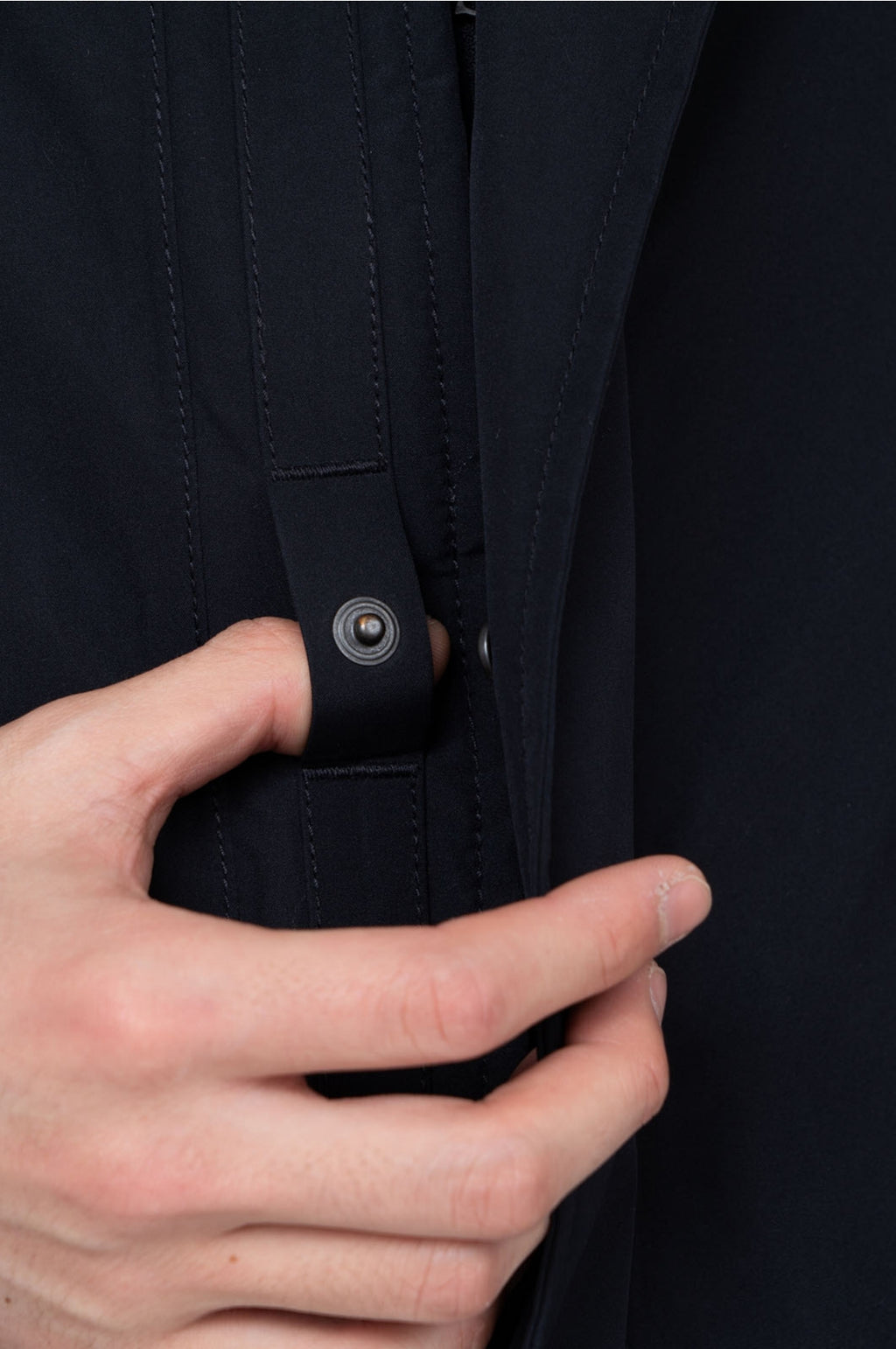Nanamica GORE-TEX Down Coat in Navy – The Hambledon