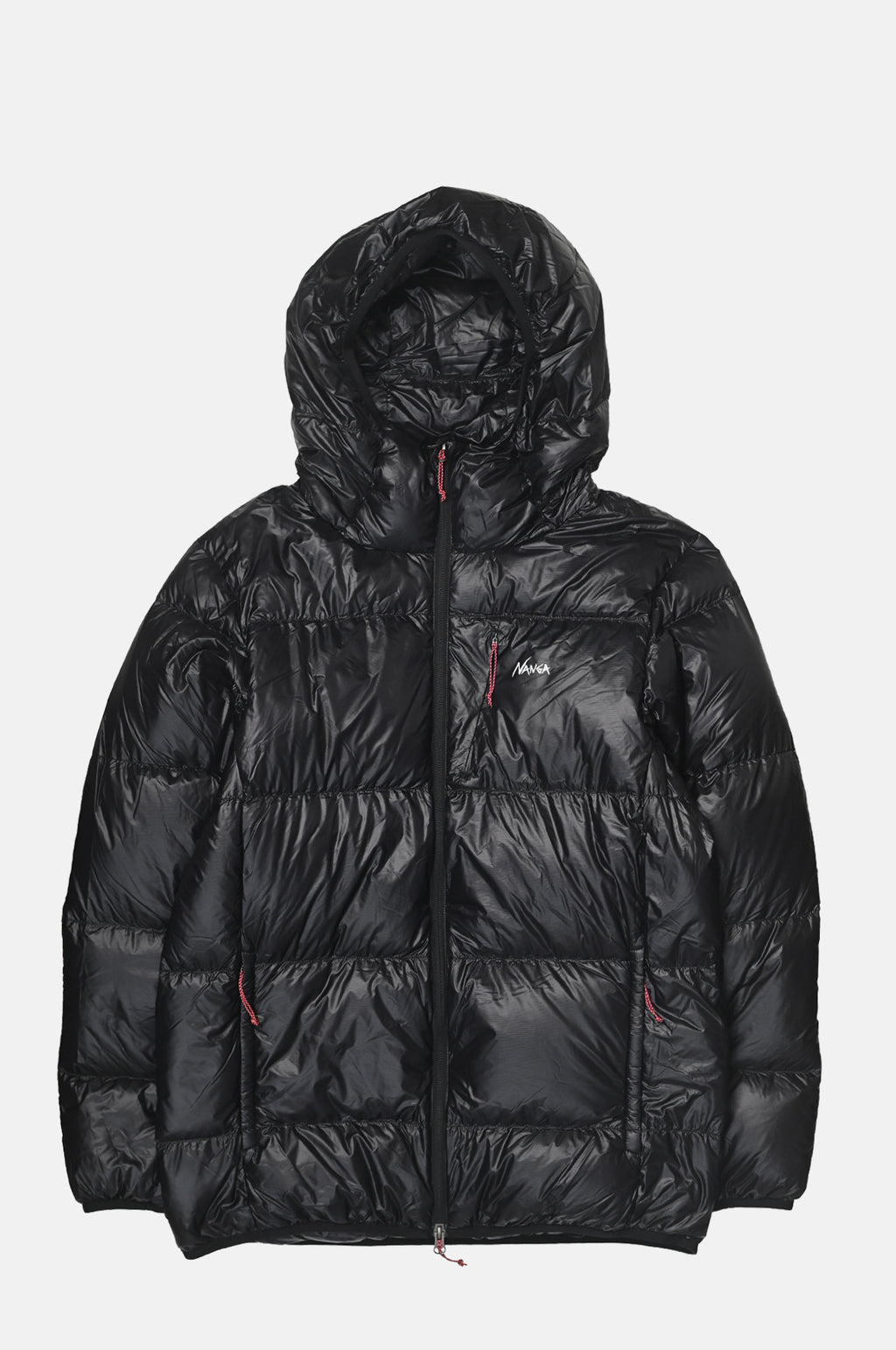 Nanga Mountain Lodge Down Hoodie Jacket Black.
