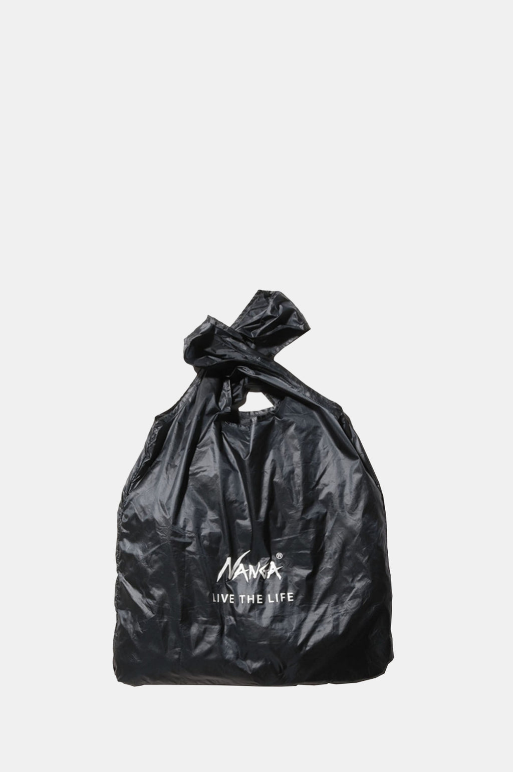 Nanga Pocketable Eco Bag (Live The Life) Black.