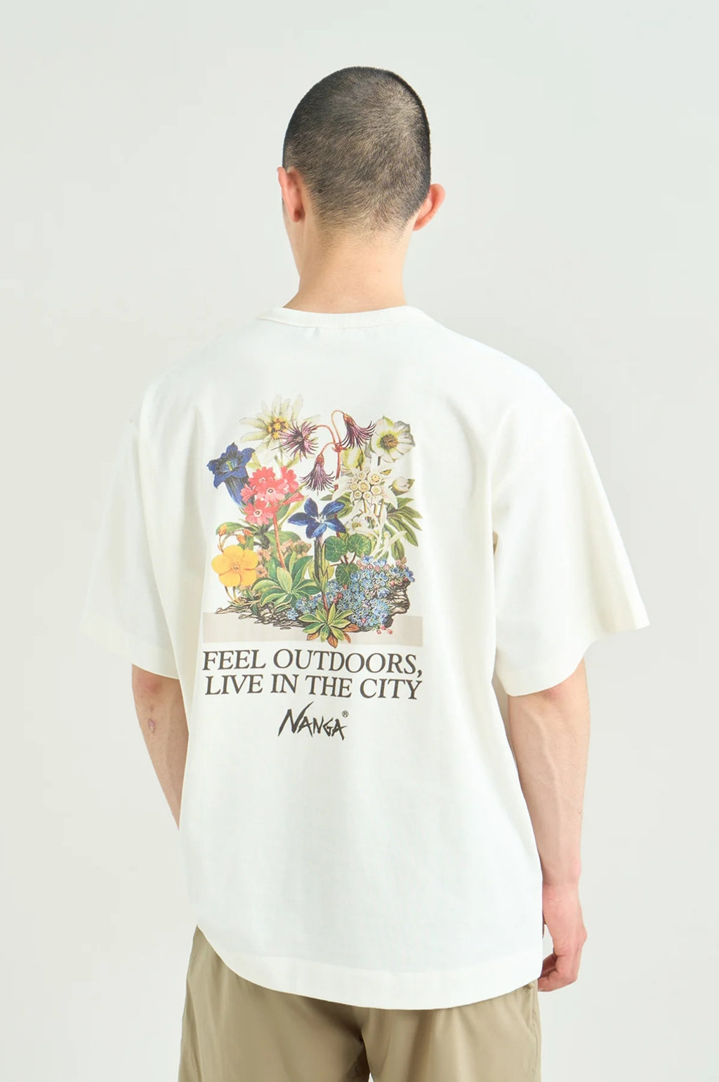 Vintage Flower Tee White