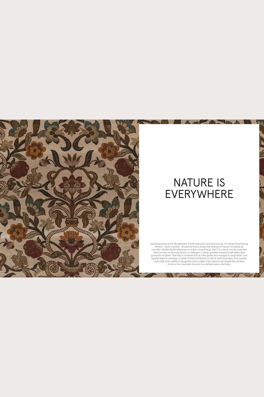Nature Of Decorating