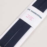 Navy Blue Cotton Ribbon 15mm x 10m