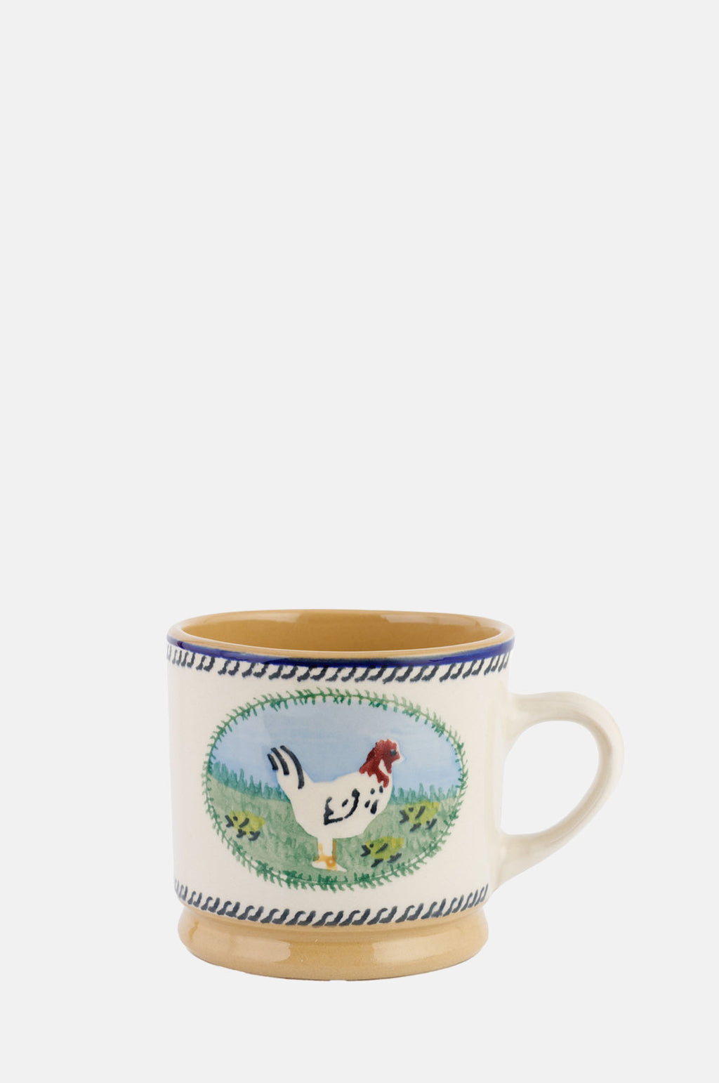 Nicholas Moss Hen Landscape Large Mug.