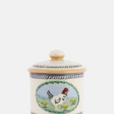 Nicholas Mosse Hen Landscape Lidded Sugar Bowl.