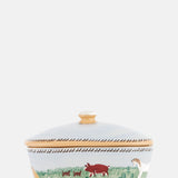 Landscape Covered Butter Dish