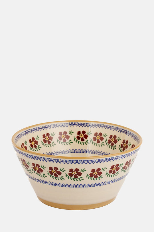 Old Rose Large Angled Bowl