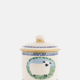 Nicholas Mosse Sheep Landscape Lidded Sugar Bowl.