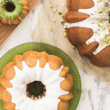Gold 6 Cup Anniversary Bundt Pan