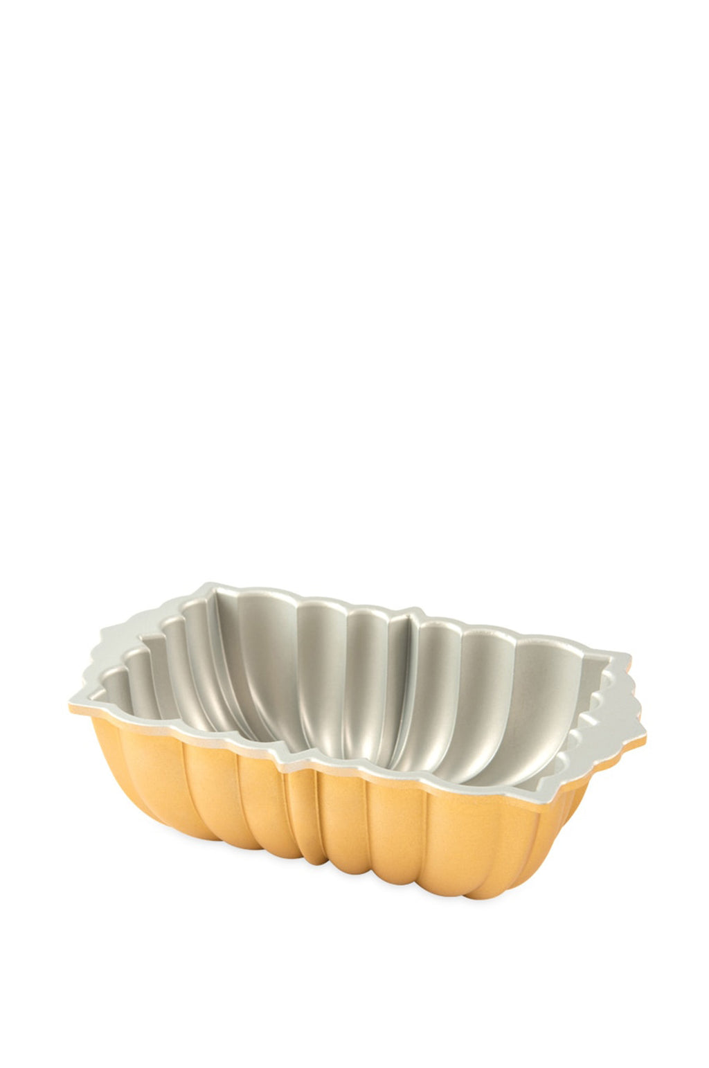 Gold Fluted Loaf Pan