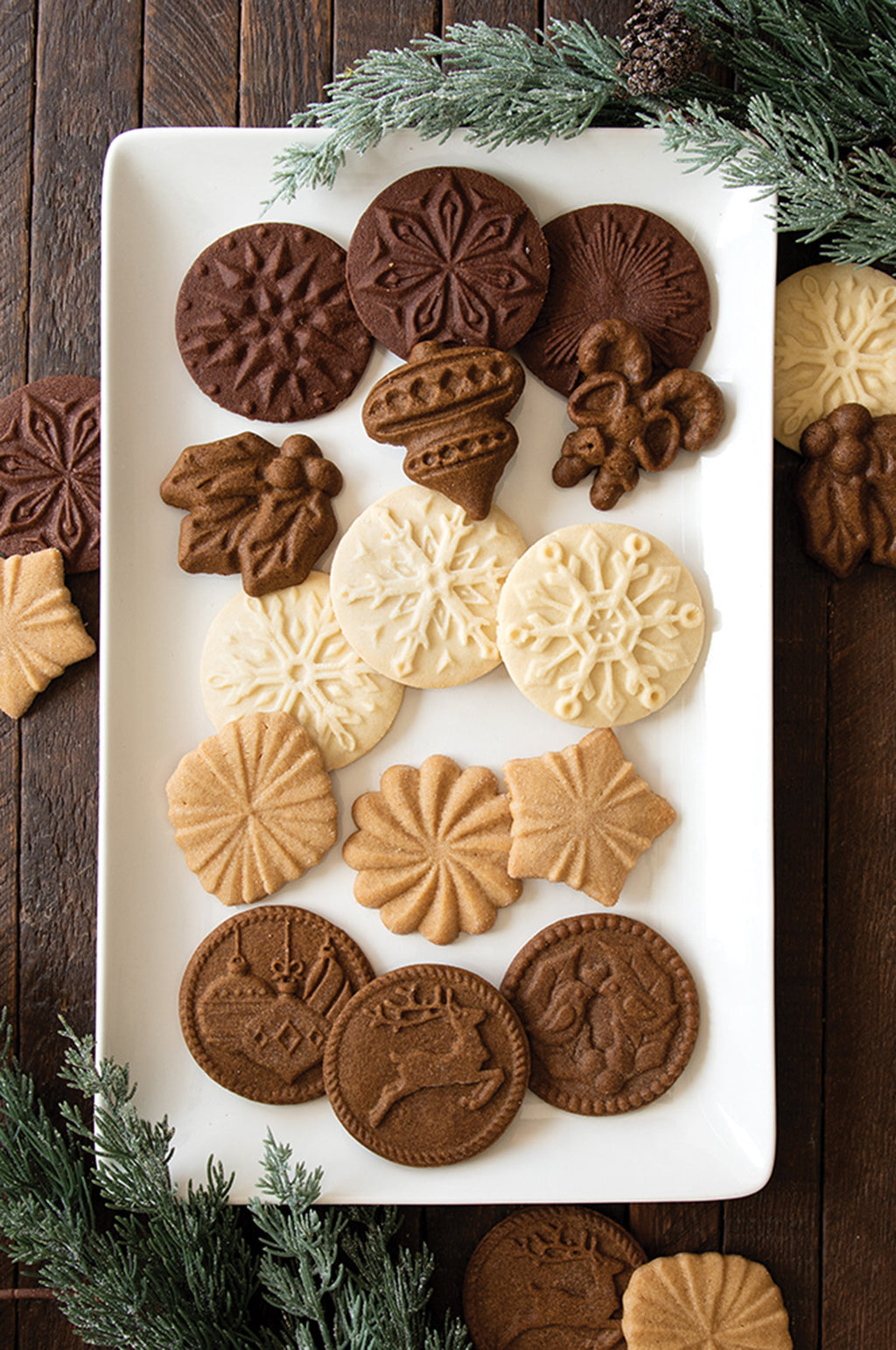 Pretty Pleated Cookie Stamps