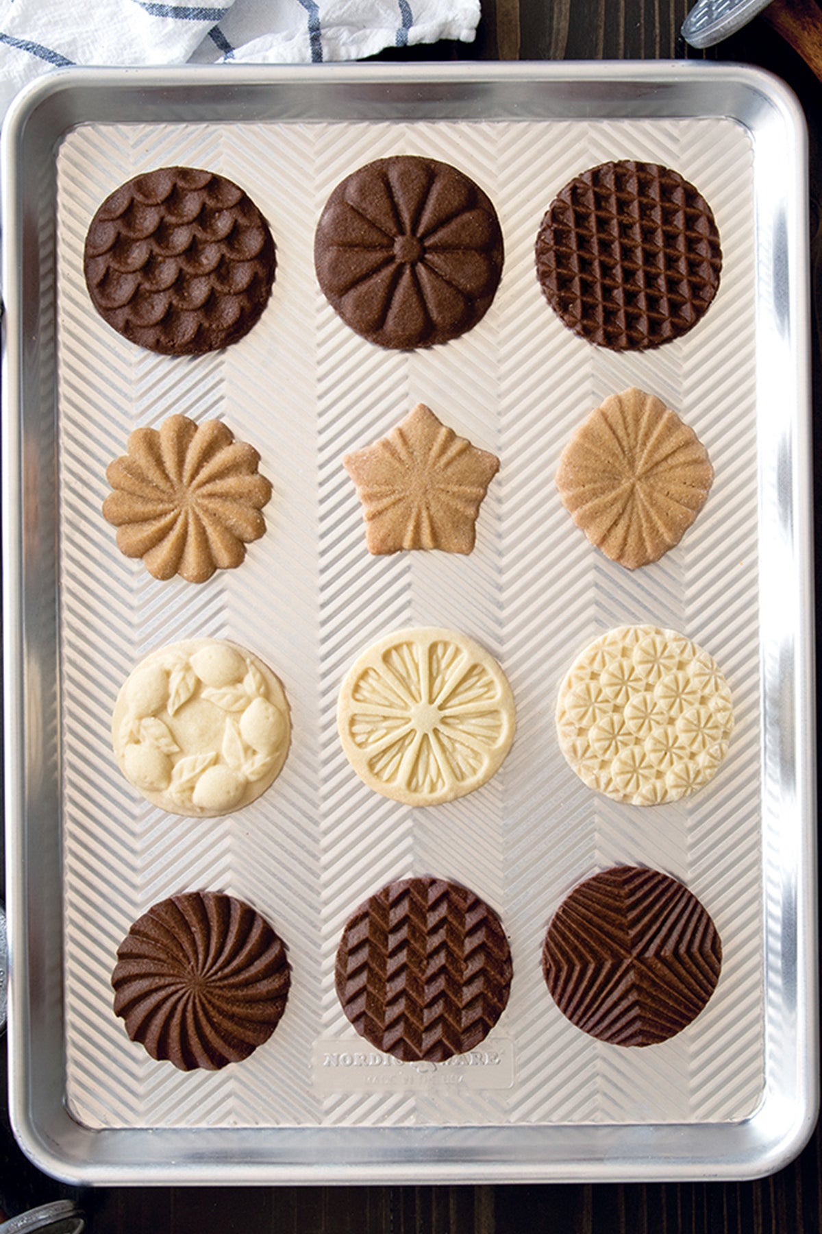 Pretty Pleated Cookie Stamps