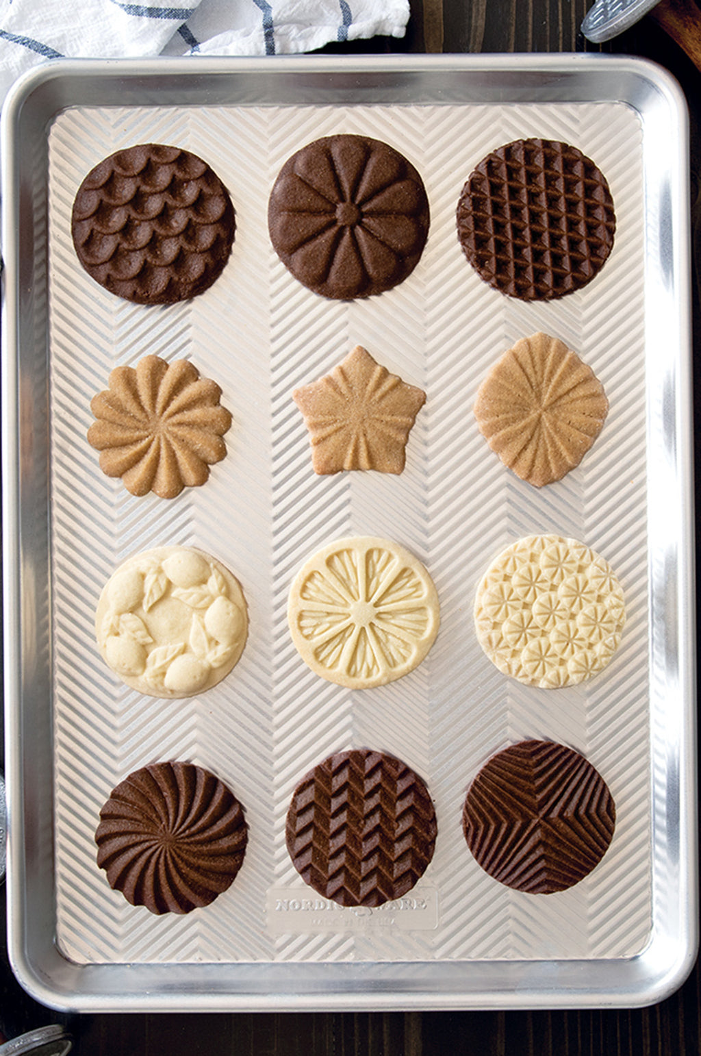 Pretty Pleated Cookie Stamps