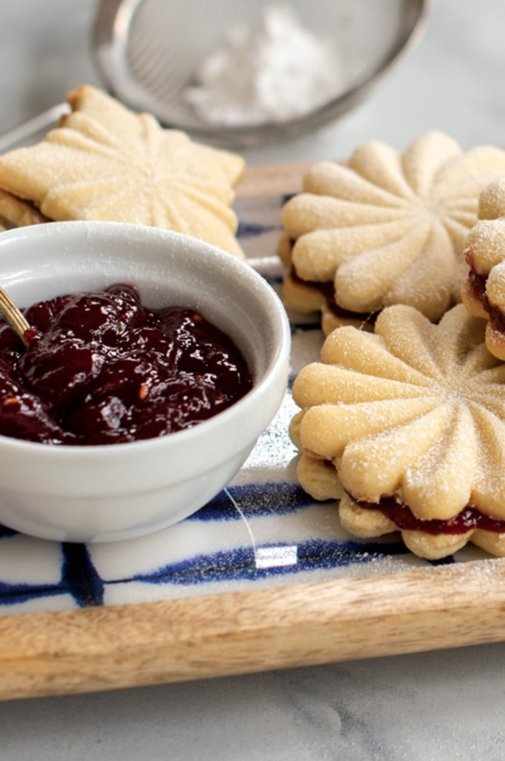 Pretty Pleated Cookie Stamps