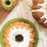 Silver 6 Cup Anniversary Bundt Pan