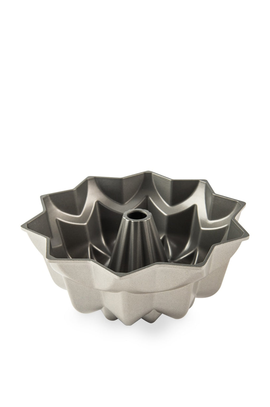 Silver Vintage Star Bundt Pan