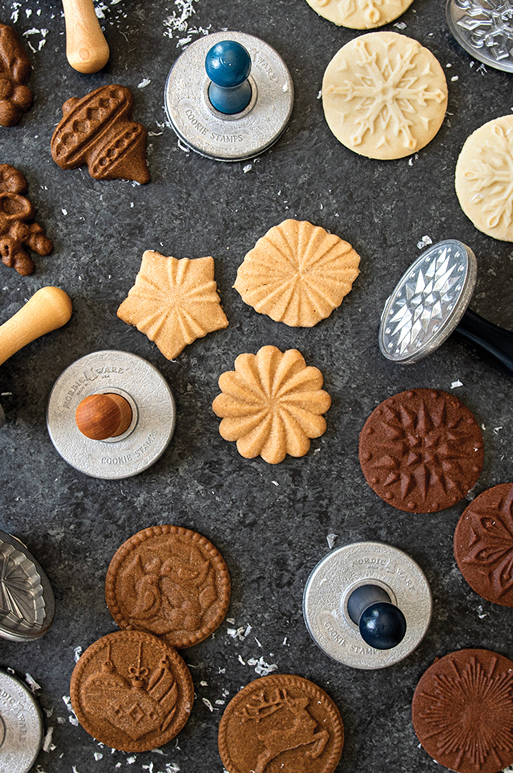 Starry Night Heirloom Cookie Stamps
