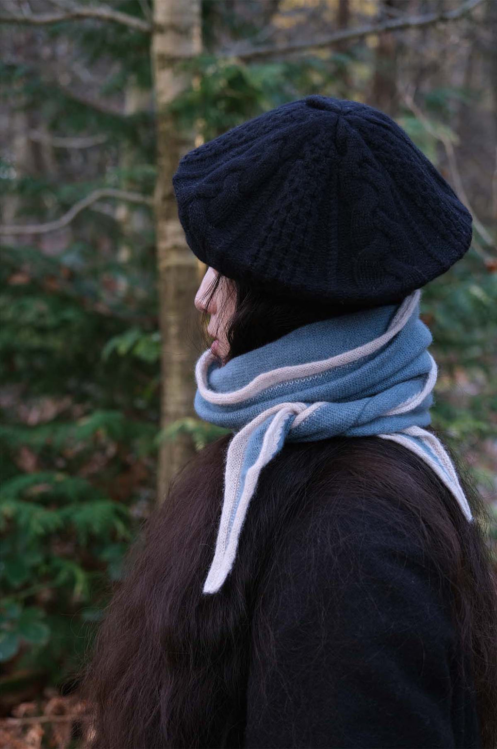 Austen Scarf Blue