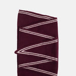 Oats and Rice Bronte Scarf Wine.