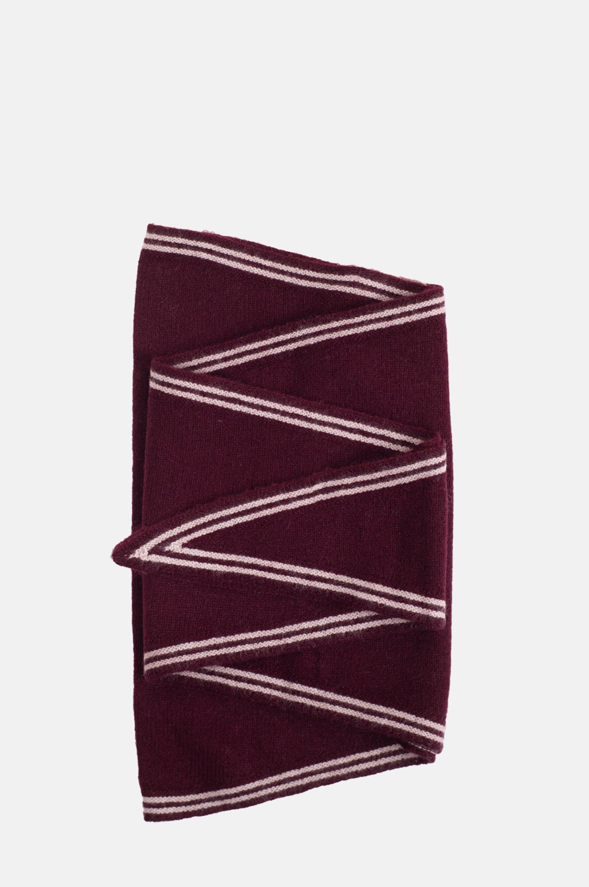 Oats and Rice Bronte Scarf Wine.