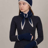 Dorothy Fingerless Gloves Navy