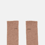 Oats and Rice Nori Wrist Warmers Beige.