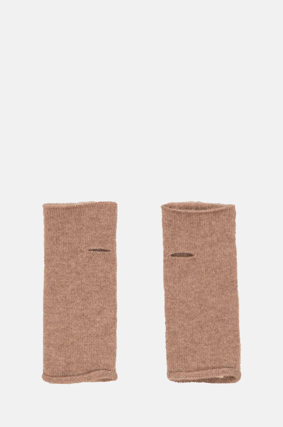 Oats and Rice Nori Wrist Warmers Beige.