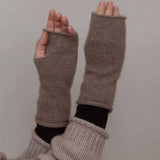 Nori Wrist Warmers Beige