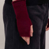 Nori Wrist Warmers Wine