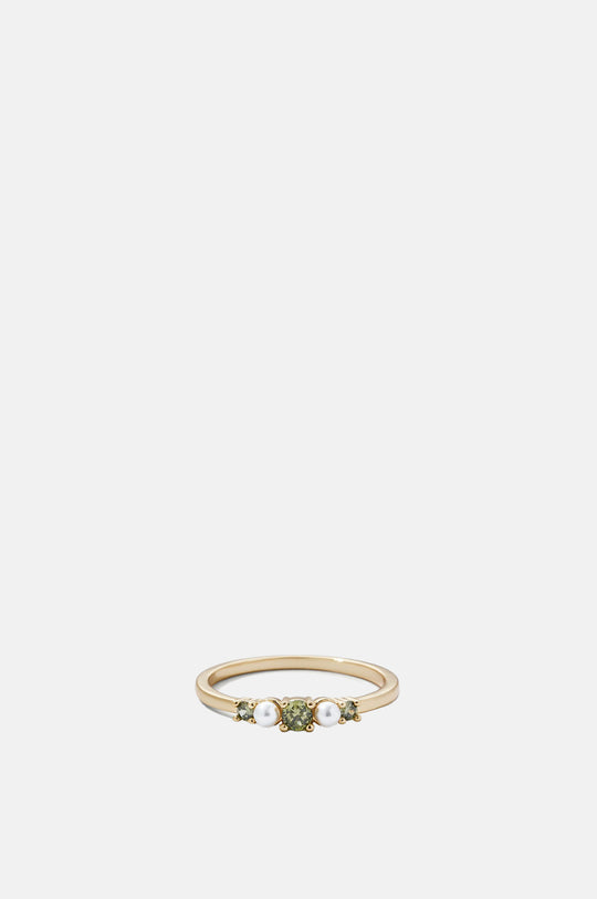 Dora Gold/Green Ring