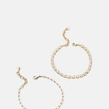 Olive and Piper Esther Gold Bracelets.