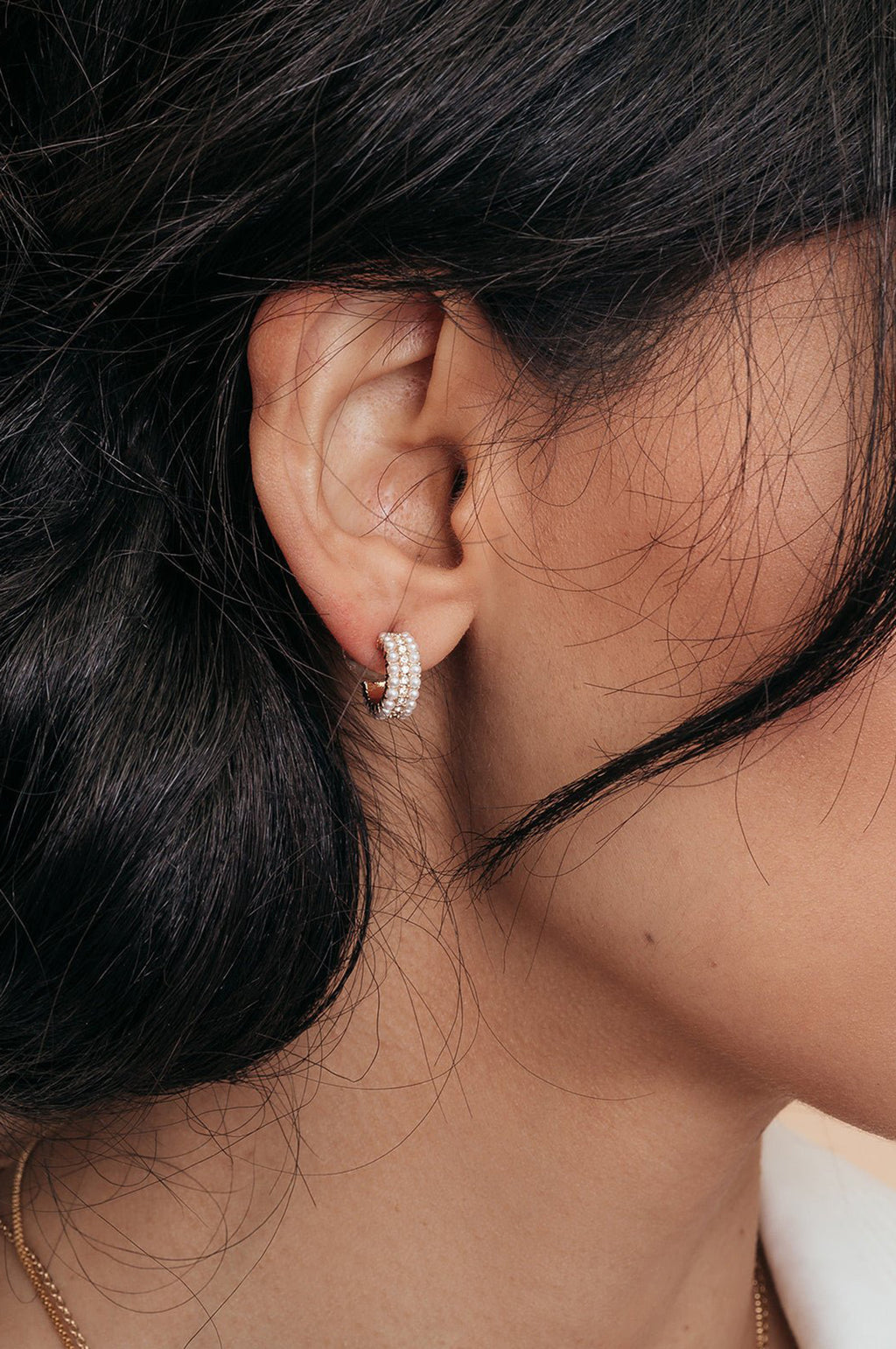 Marissa Gold Huggie Hoop Earrings