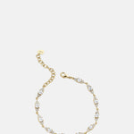 Olive and Piper Mini Chloe Gold Bracelet.