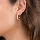 Prive Gold Hoop Earrings