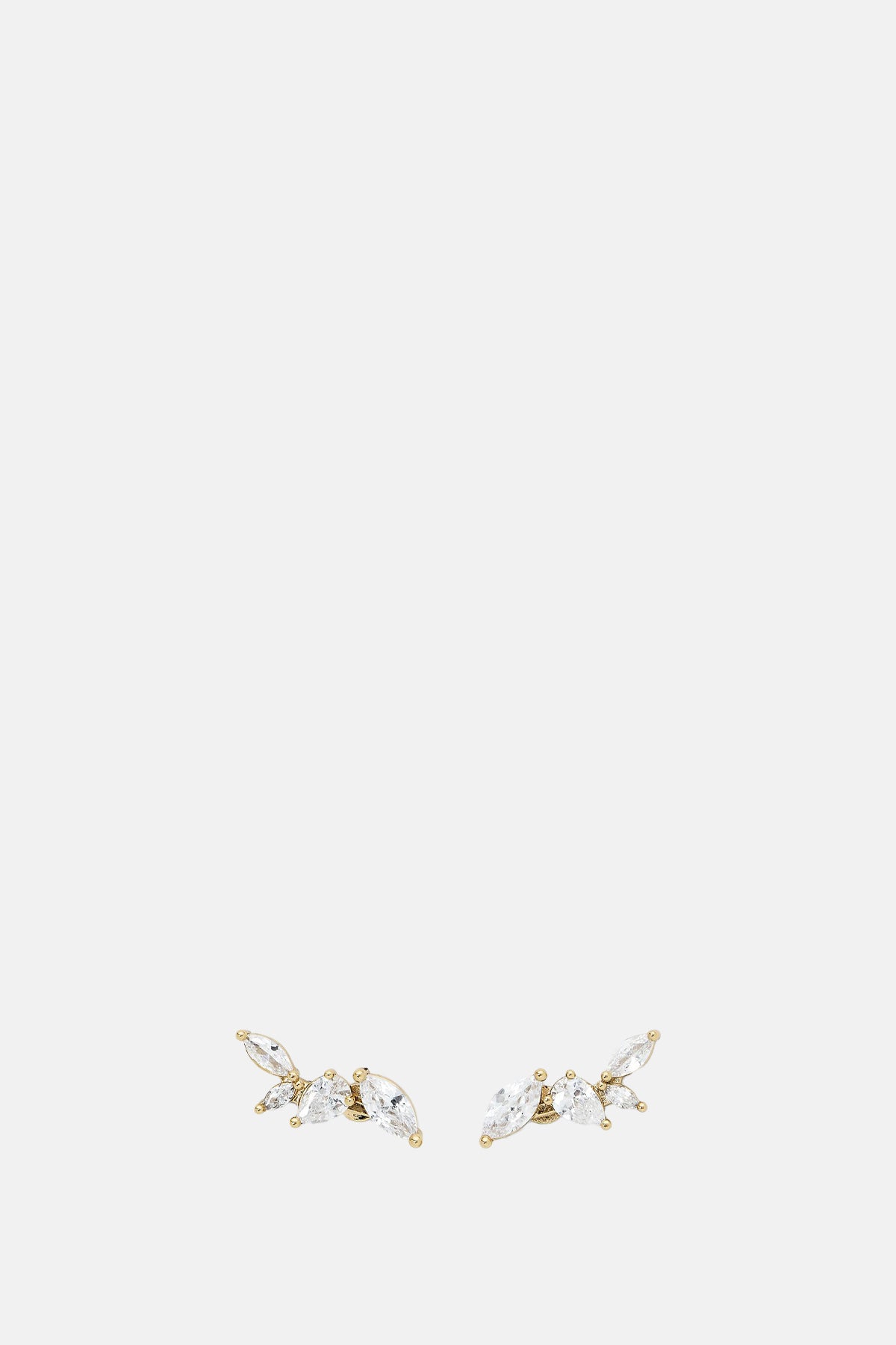 Olive and Piper Sydney Gold Stud Earrings.