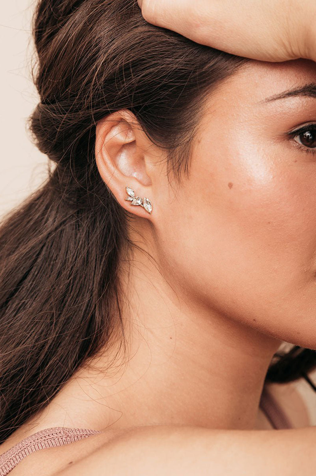 Sydney Gold Stud Earrings
