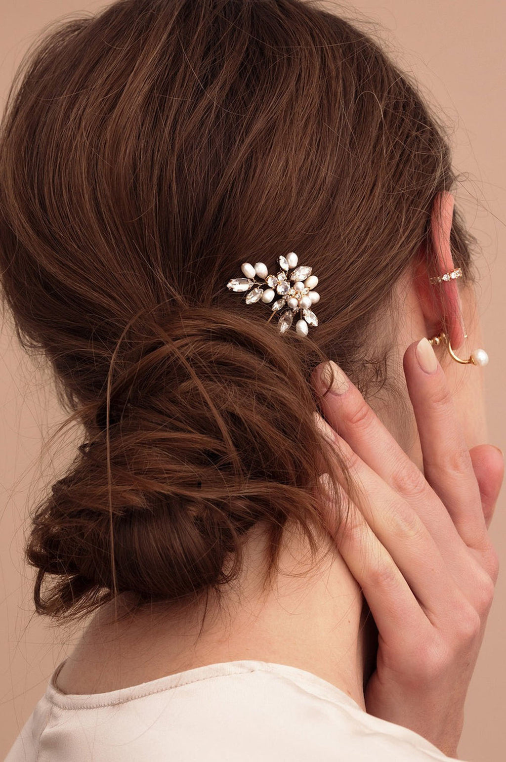 Zoe Gold Hair Pin