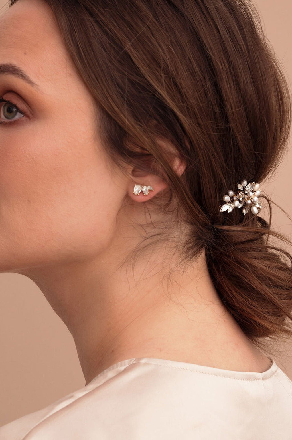 Zoe Gold Hair Pin