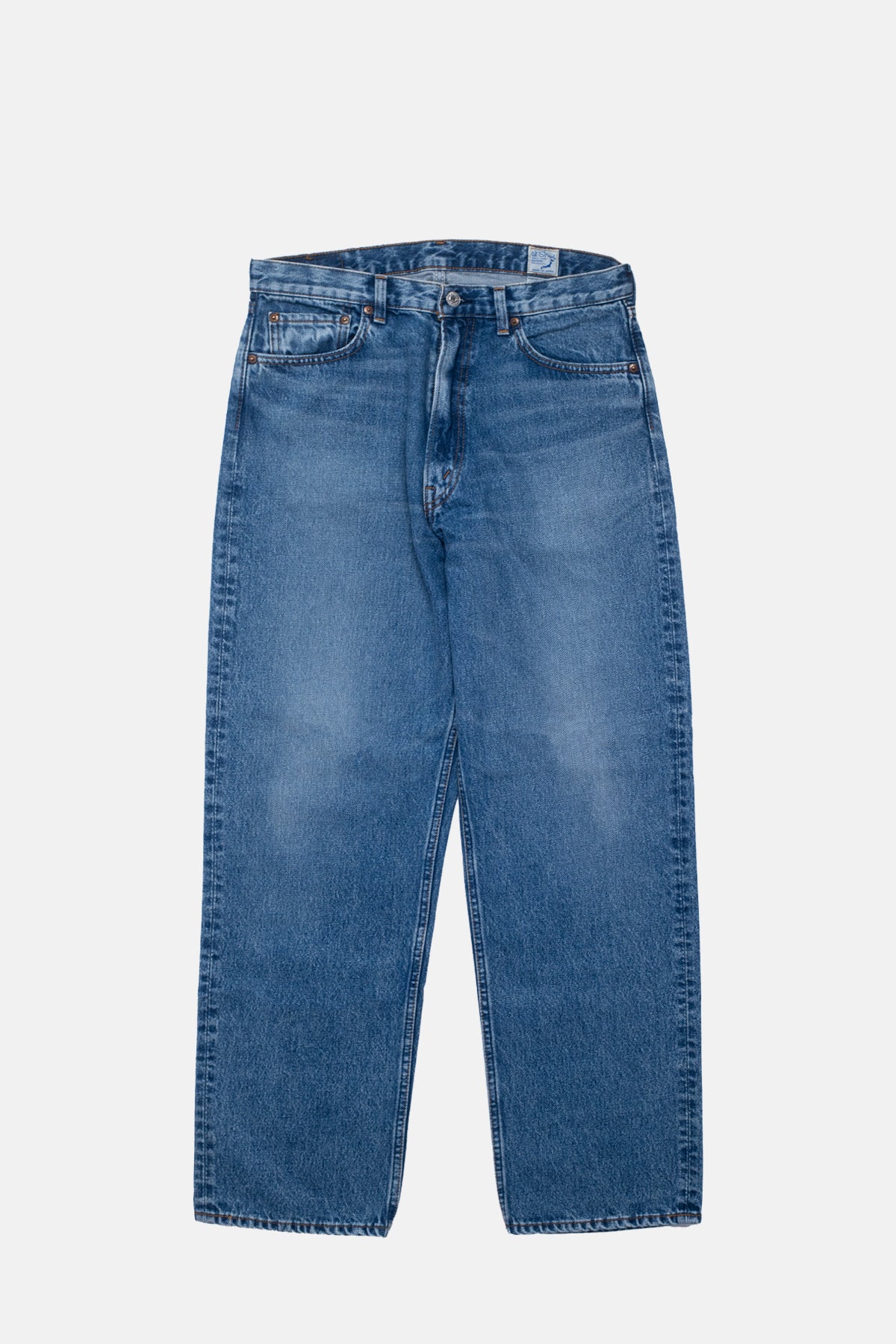 OrSlow 101 Dad's Fit Denim Pants Denim Used.
