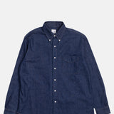 Orslow Denim Standard Button Down Shirt One Wash.