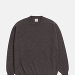 Orslow Simple Crew Neck Sweater Brown.