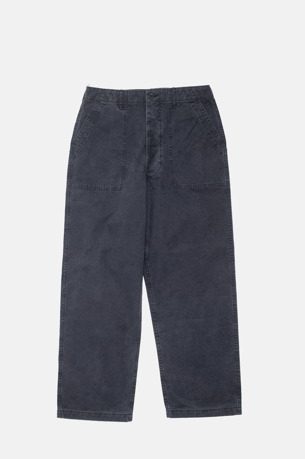 OrSlow Summer Fatigue Pants Black.