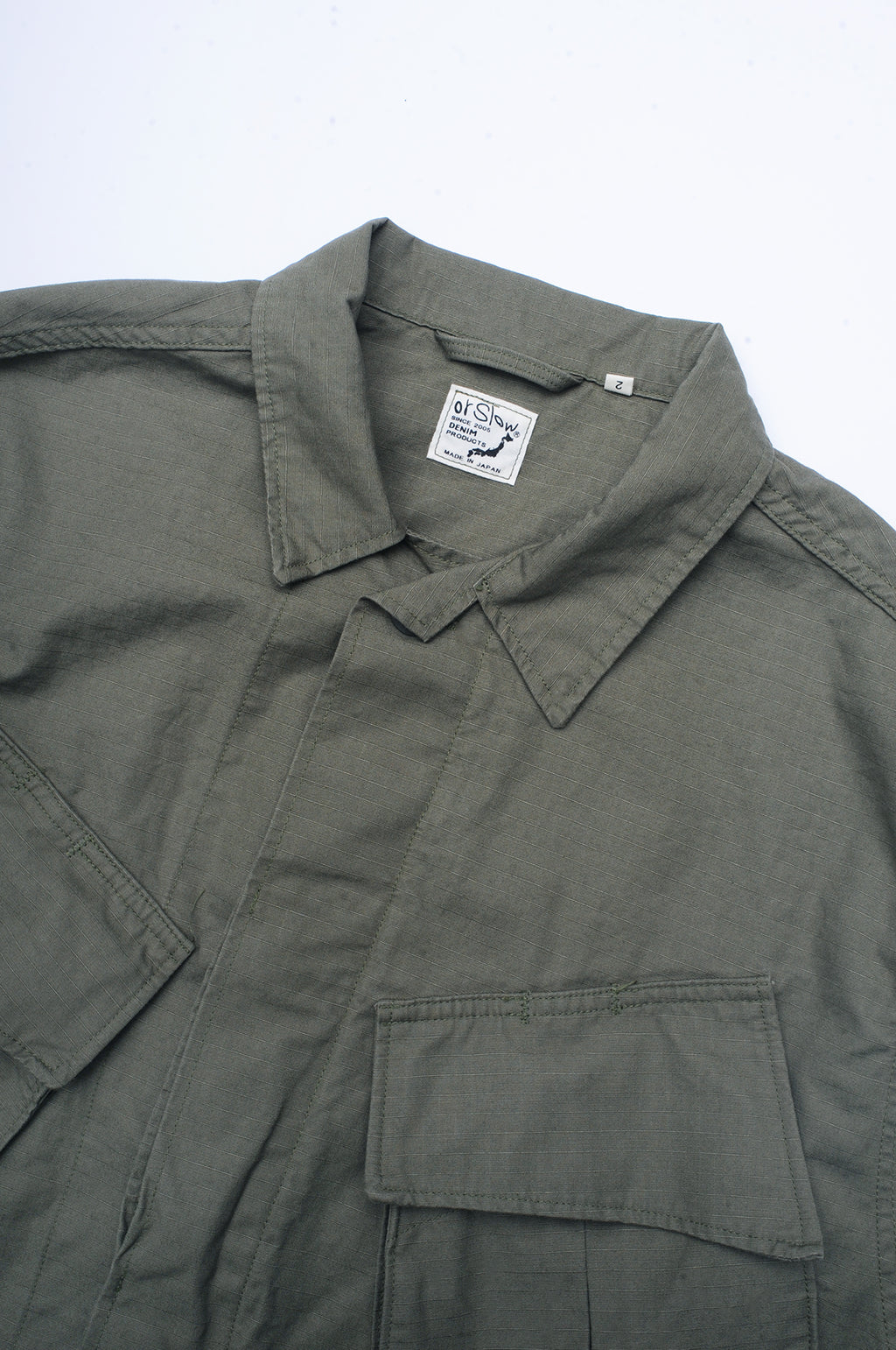 Orslow US Tropical Jacket in Army Green – The Hambledon