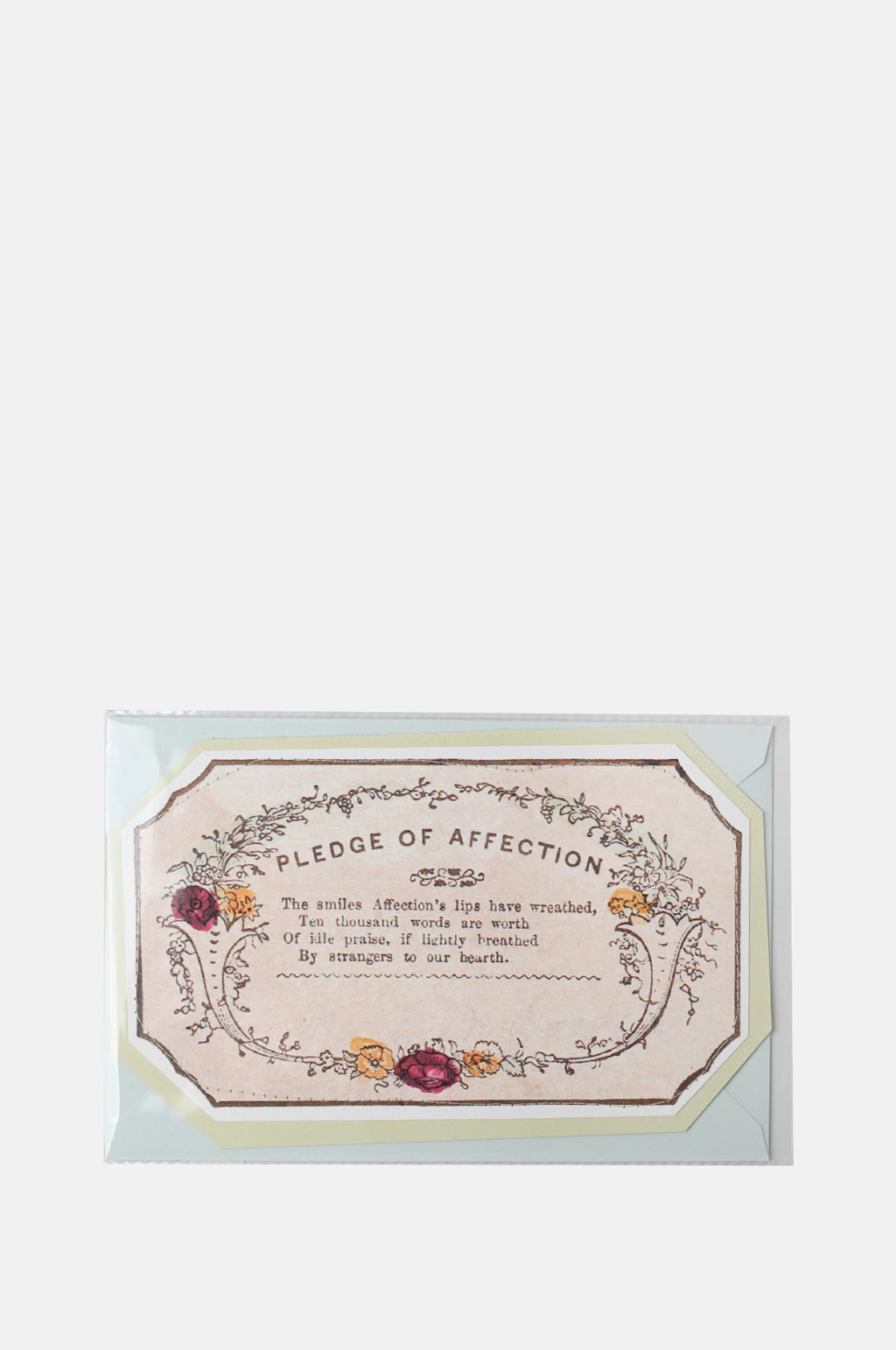 Parcel Pledge of Affection Frameable Art Card.