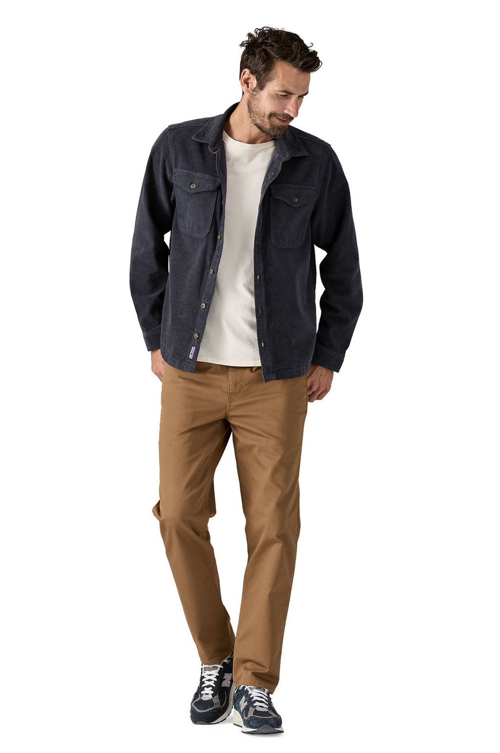 Corduroy Shirt Smolder Blue