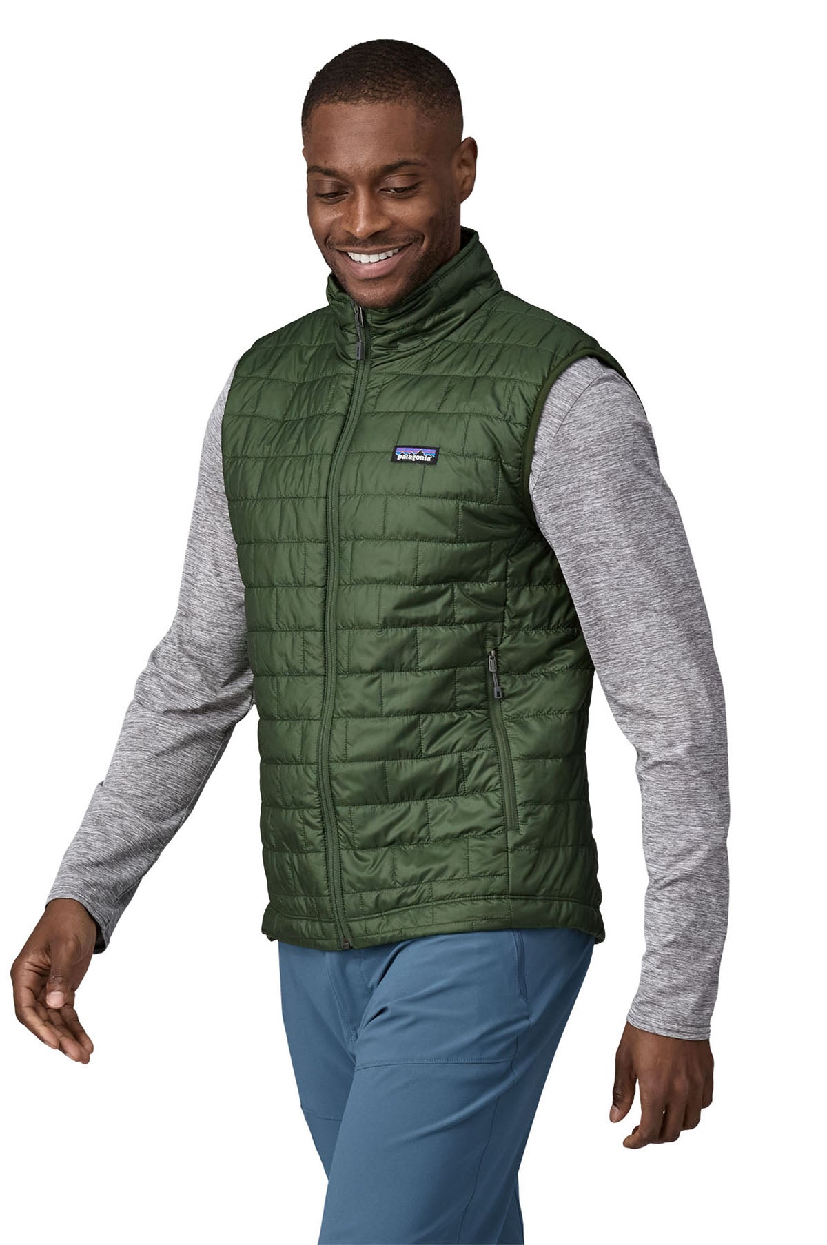 Patagonia Nano Puff Vest Torrey Pine Green The Hambledon