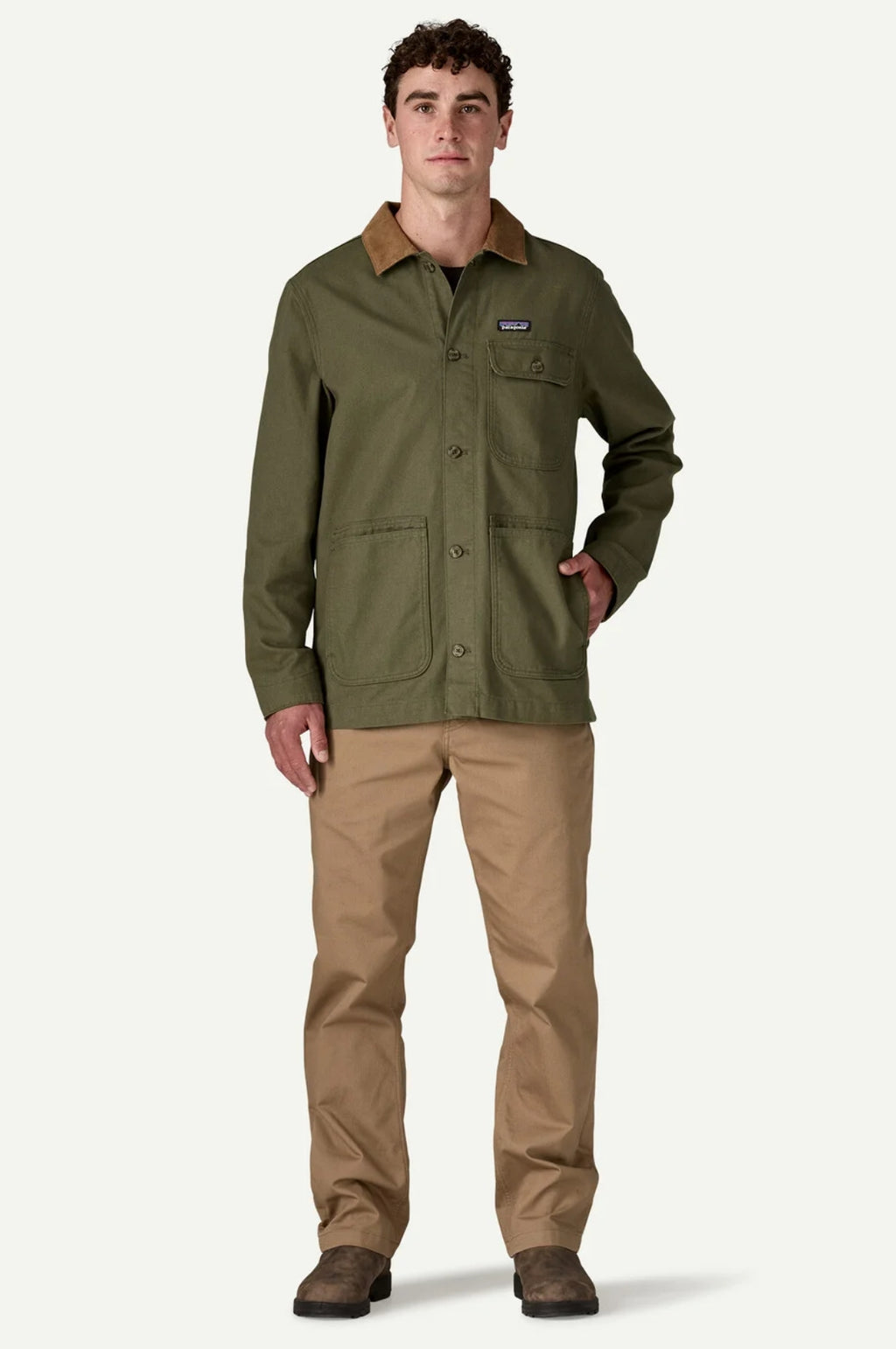 Point Reyes Canvas Jacket Basin Green