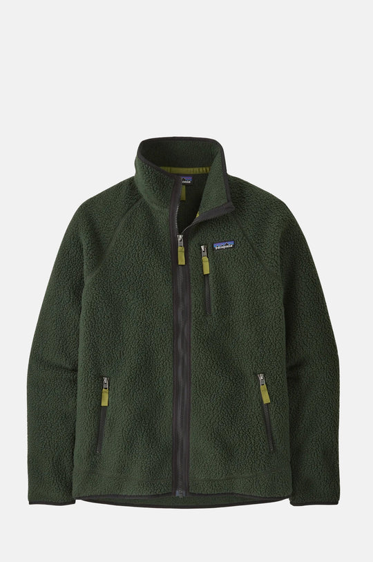 Retro Pile Jacket Old Growth Green