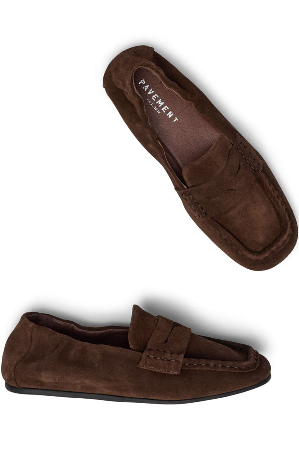 Helios Suede Loafer Brown